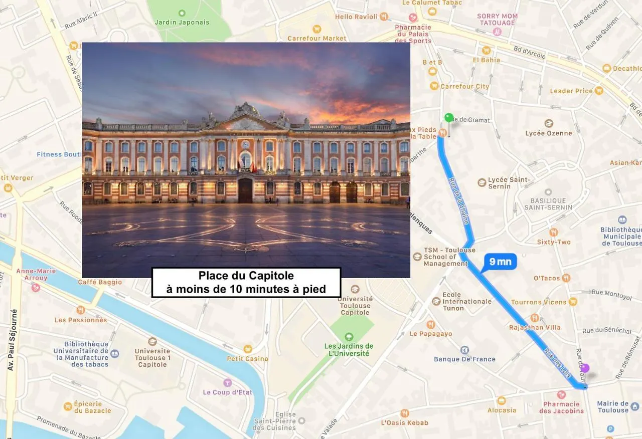 L'Ambree - Appartement Standing Toulouse Hypercentre France